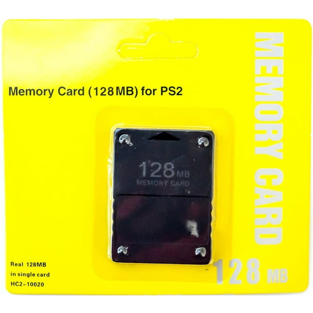 128MB Memory Card Game Memory Card for Sony PlayStation 2 PS2