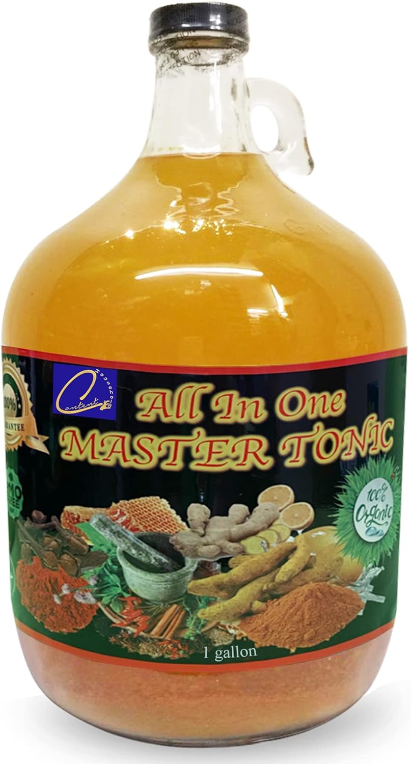 128Oz In One Master Tonic Juice With Cinnamon, Cloves, Applecider
