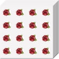 thumbnail image 1 of 128Pcs Rose Stickers for Scrapbooking Small Flowers Decal Self-Adhesive Waterproof Sticker Round Bulk Cartoon Red Stickers for Water Bottles Crafts Laptop Luggage Cup Diary 2.5x2.5cm, 1 of 8