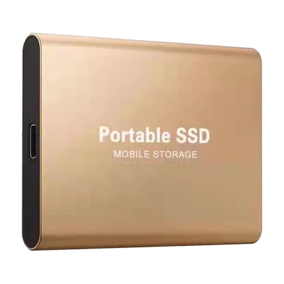 128TB Portable External SSD, High Speed USB Type-C Mobile Solid State Drive, Ultra Slim Aluminum Alloy External Hard Disk, Plug and Play Storage Drive for Laptop PC Smartphone Desktop