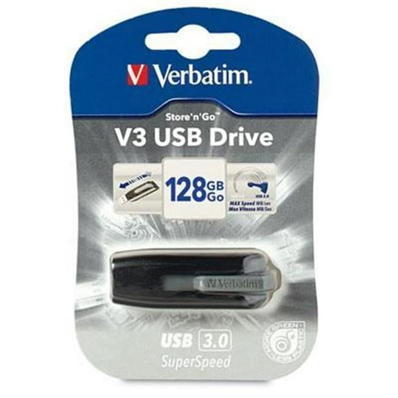 128gb Store N Go V3 Usb 3.0 Bk