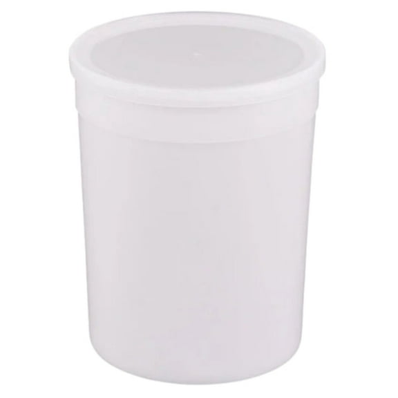 128oz BPA-Free Plastic Deli Containers with Leak-Proof Lids: 5CT