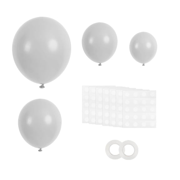 129 Pieces Balloon Arch Garland Kit, For Birthday Baby Shower Wedding Anniversary Graduation Party Decorations, High Quality Latex Balloons Easy To Assemble With Ribbons And