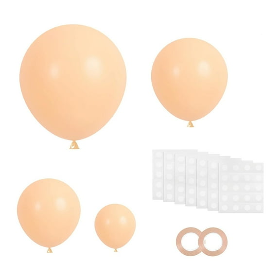 129 Pieces Balloon Arch Garland Kit High Quality Latex Material Safe And Environmentally Friendly Easy To Assemble Suitable For Birthday Parties Weddings Baby Showers Graduations