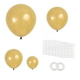 thumbnail image 1 of 129 Pieces Balloon Arch Garland Kit, Perfect For Women And Girls, Light Chrome Plated Gold Latex Balloon Set For Birthday Weddings Baby Showers Graduations And More, 1 of 2