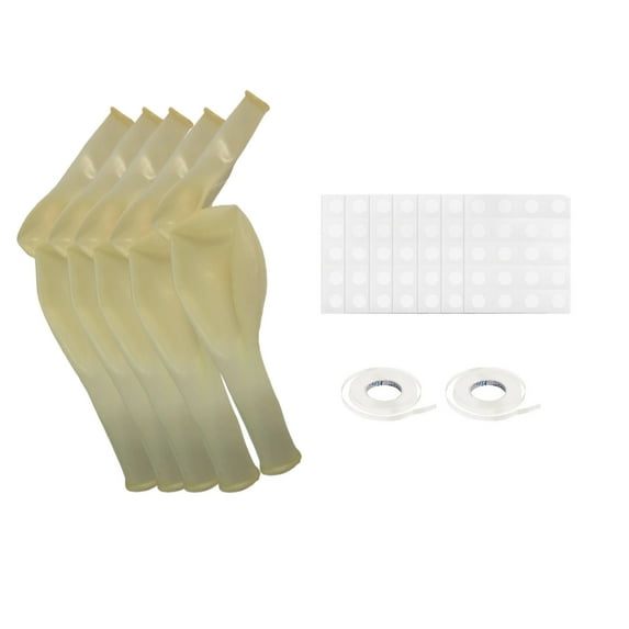 129 Pieces Balloon Arch Garland Set, Suitable For Weddings Baby Showers Graduations Parties, Easy To Assemble With Ribbons And Bonding Points, High Quality Latex Material Safe