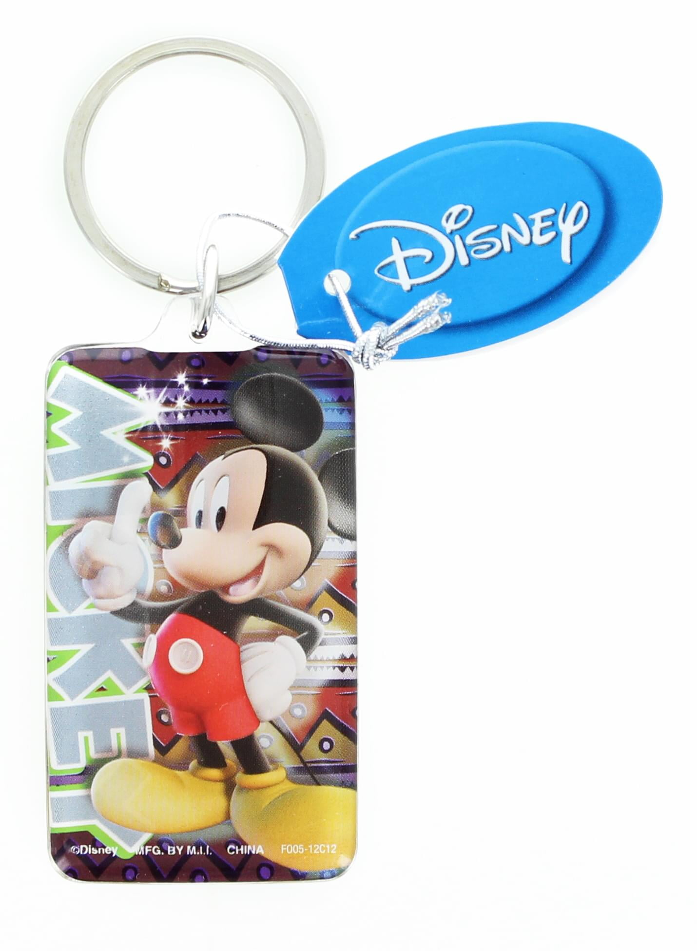 1294919 Disney Mickey Mouse Lucite Shaped Key Chain - Walmart.com