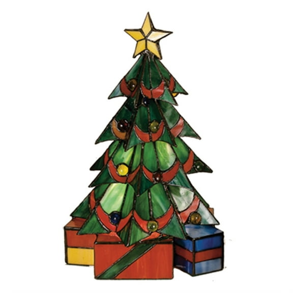 12961 Meyda 16"H Christmas Tree Accent Lamp