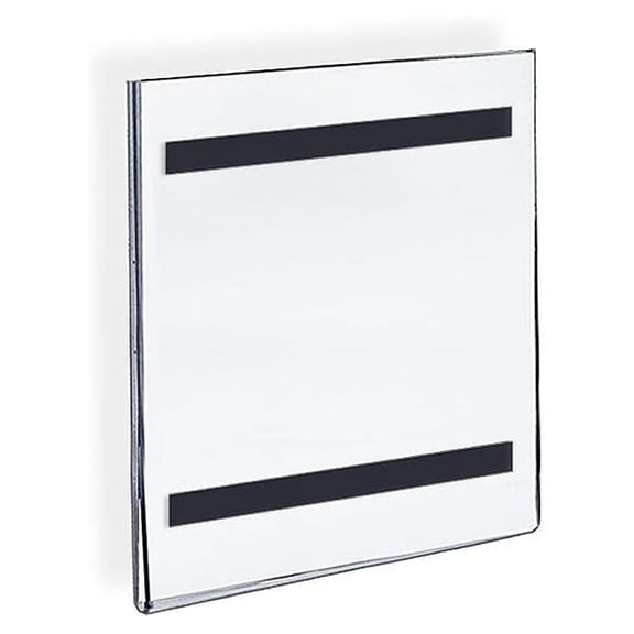 129924 5.5" W x 8.5" H Vertical U-Frame with Magnetic Strips Pack of 10