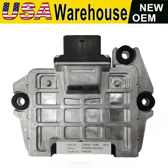 USA Warehouse 129926-75080 ECU Programmed For Yanmar 4TNV98 Engine Electronic Control Module