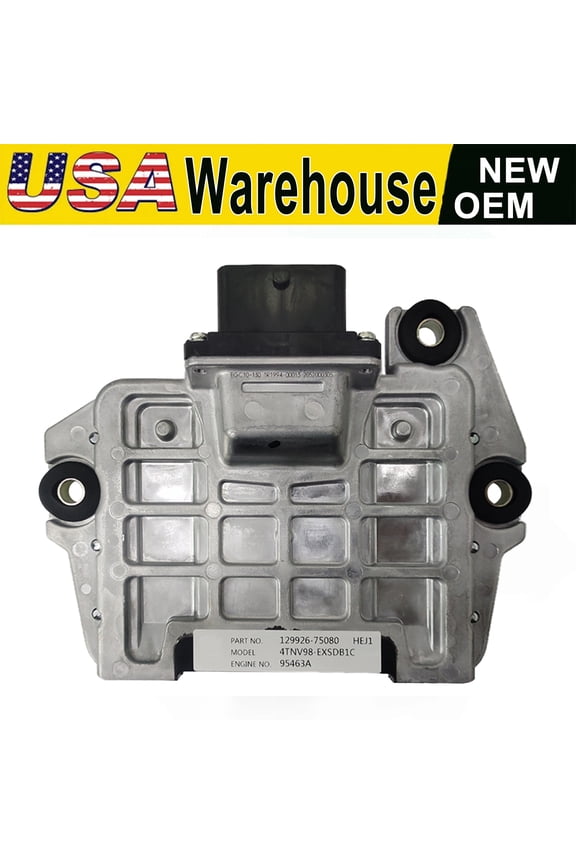 USA Warehouse 129926-75080 ECU Programmed For Yanmar 4TNV98 Engine Electronic Control Module