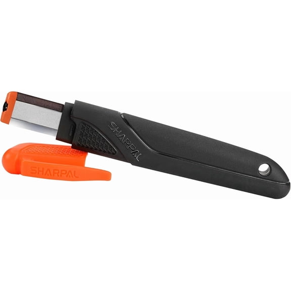 SHARPAL 129N Multipurpose Garden Tool Blade Sharpener for Knife, Pruners, Loppers, Hedge Shears Scissors, Axe, Hatchet, Machete, Lawn Mower Blade