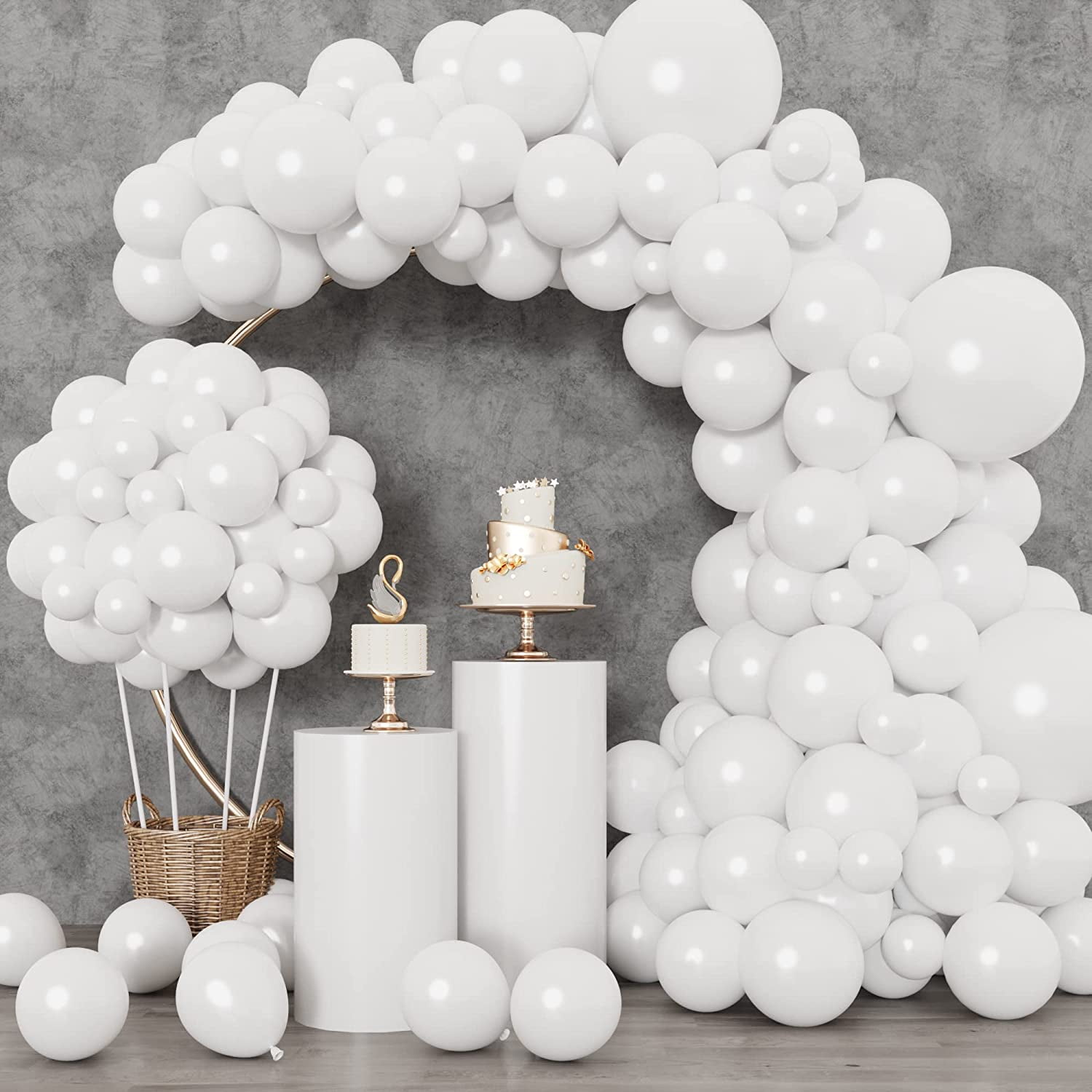 129pcs Metallic Gold Balloons Different Sizes 18 12 10 5 Inch, Latex Balloon Garland Arch Kit Party Graduation Wedding Holiday Happy Birthday Decorati Df3f368e Bf71 4507 8595 Cfe71511de91.146f9f7d227f4b75c3fe861e5a8d644f-216093
