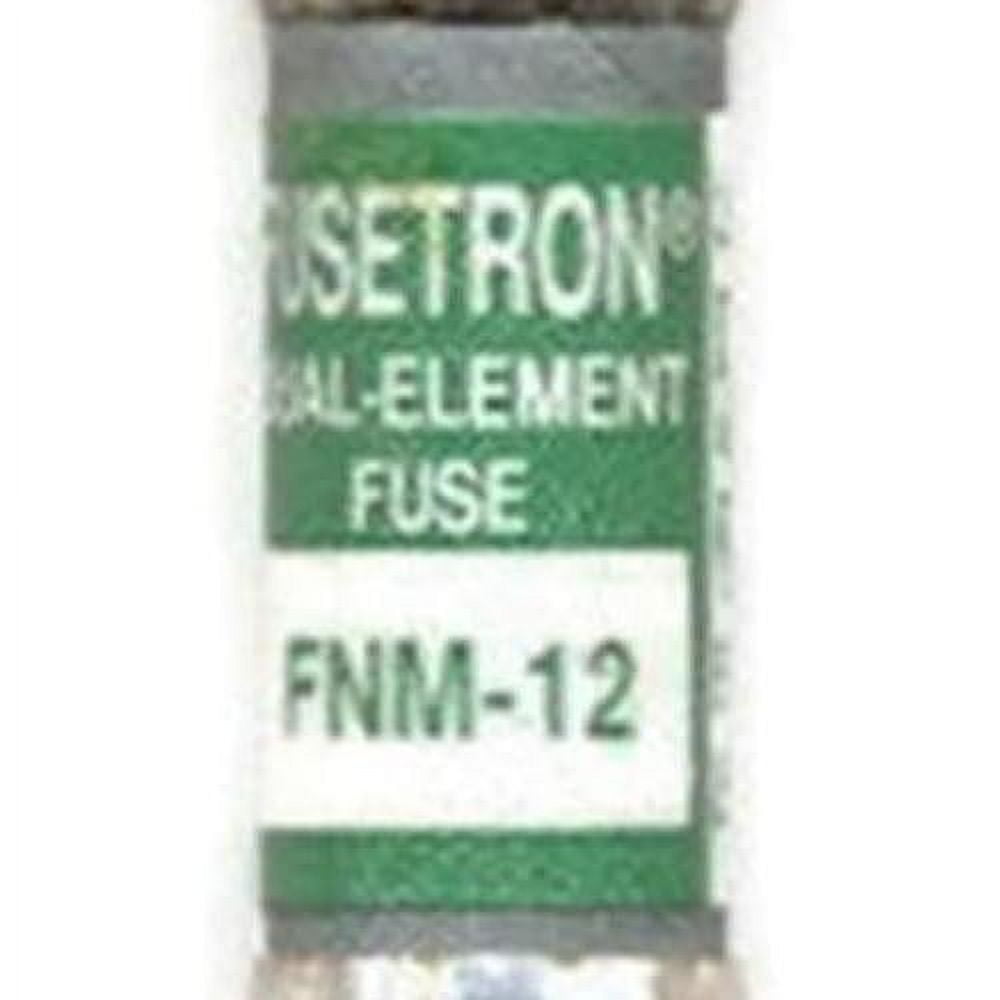 12A 125V Type FNM Time Delay Cartridge Fuse