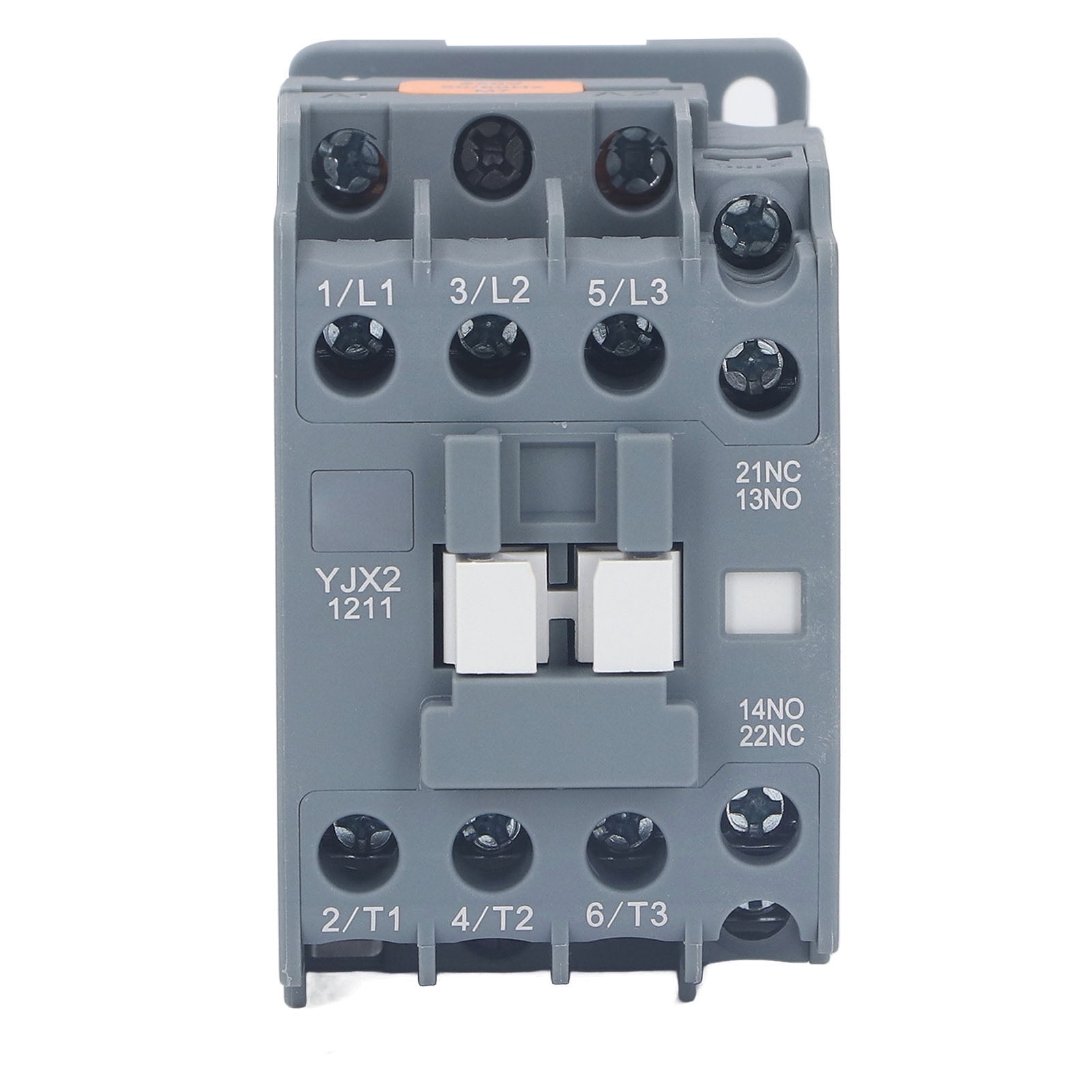 12A 3 Phase 1NO 1NC Industrial Contactor Rail Mount Motor Contactor