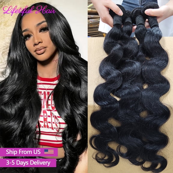 12A Double Drawn Human Hair Bundles 24 Inch Body Wave Bundles 100% Human Hair Vietnamese Raw Hair Bundles Human Hair Extensions