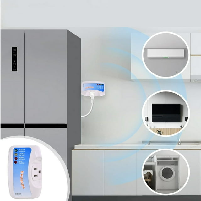12A Voltage Surge Protector With Overload And Short Circuit Protection