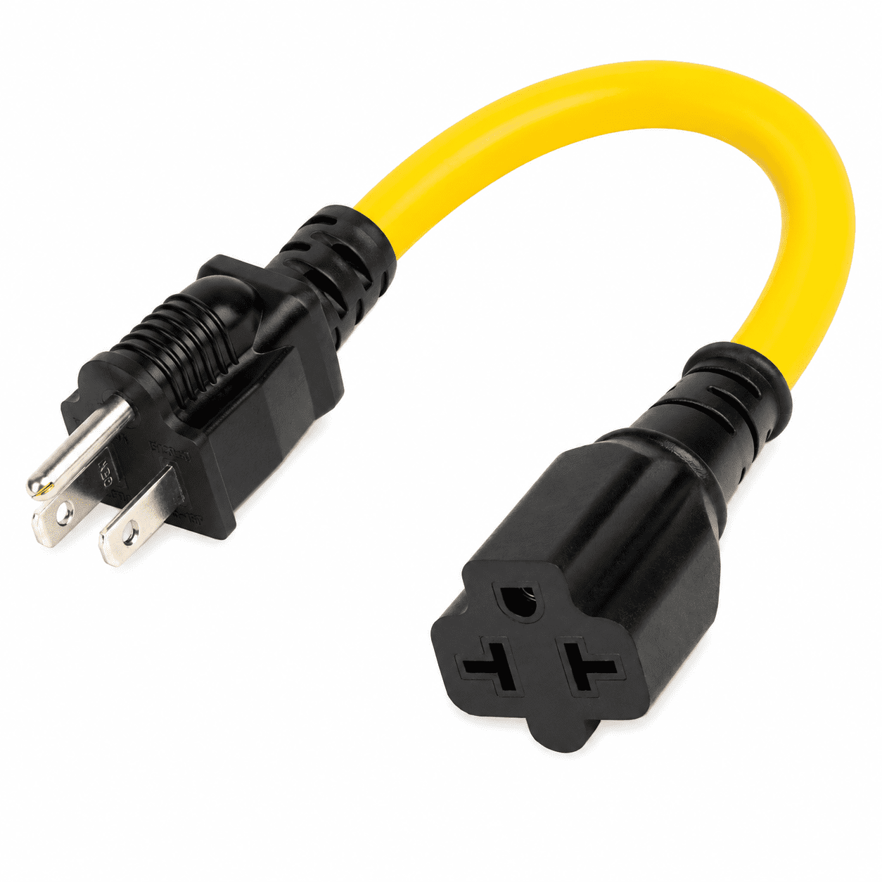 12AWG Heavy Duty Extender AC Plug Adapter [4-in-1], 15 Amp Household to ...