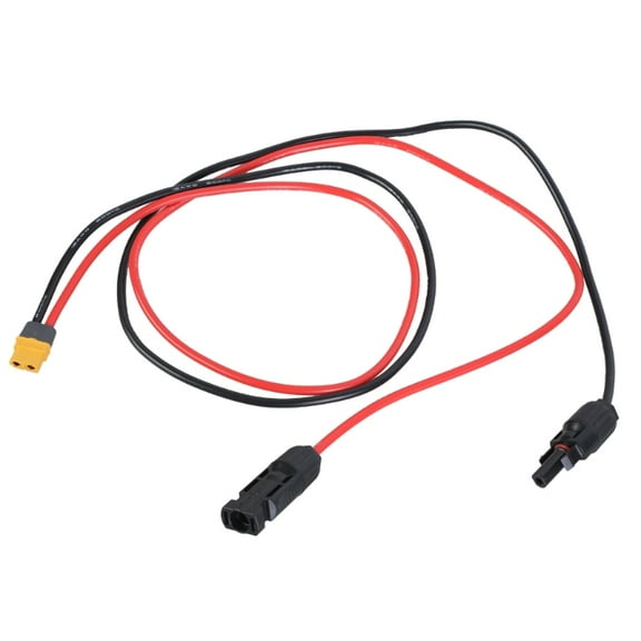 12AWG XT60 to MC4 Solar Panels Cable Extension Cable For Power Station Connector Mobile Energy Storage Battery Charging