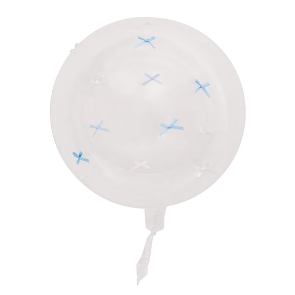 12" Clear Bobo Balloons with Bows Party Set, 252 Pieces, by Way To Celebrate