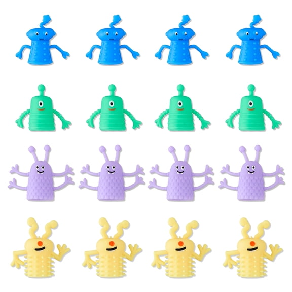 Finger Monster Party Favors, Multicolor, 16 Count, Easter by Way To Celebrate