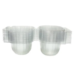 Way To Celebrate Clear Cupcake Containers, 12 Count