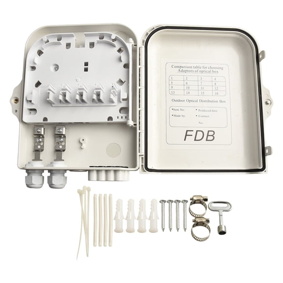 12Core Fiber Optic Patch Panel 12-Port Ftth Fiber Optic Patch Panel Splitter Box 12-Core Lc