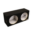 thumbnail image 1 of 12DSRF - 12" Dual Small Sealed R2 Subwoofer Enclosure, 1 of 1