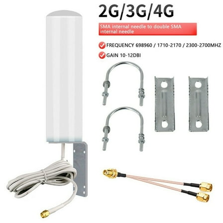 12Dbi Helium Hotspot Miner Antenna 698 - 2700 Mhz 4G For Rak Nebra Bobcat Outdoor Indoor-Directional Lora Antenna