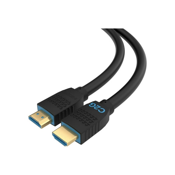 C2G C2G10399 12 ft. Performance Ultra Flex Passive High Speed HDMI Cable, Black