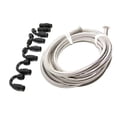 thumbnail image 1 of 12FT AN6 SS Braided Line+8PCS AN6 BLACK Swivel PTFE Hose End Fitting COMBO 12FT AN6 SS Braided Line+8PCS AN6 BLACK Swivel PTFE Hose End Fitting COMBO, 1 of 7