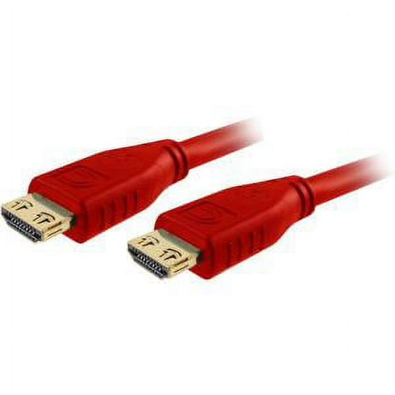12FT HDMI CABLE W PROGRIP RED PRO AV/IT SERIES LIFETIME WARR