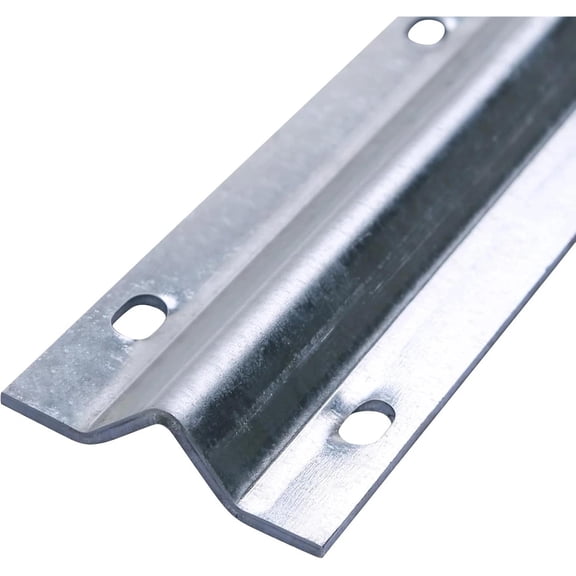 12FT Heavy Duty Galvanized V Track Kit for Sliding Gates & Barn Doors
