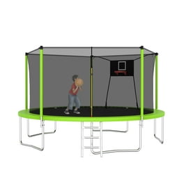 Sky Zone x Vuly 12ft Trampoline, Self-Closing Door, Safety Sky Zone x Vuly 12ft Trampoline, Self-Closing Door, Safety