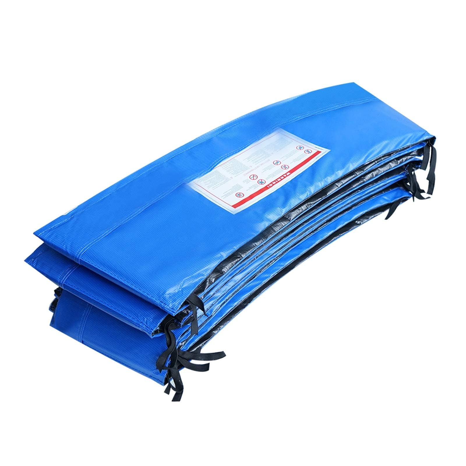 12FT Trampoline Safety Pad, Universal Replacement Trampoline Springs Cover, Trampoline Accessories Fits 12FT Frames, No Holes for Pole, Water-Resistant