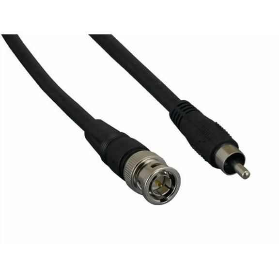 12Ft Bnc Male To Rca Male Rg-59U Premium Composite Video Cable