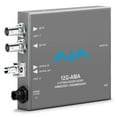 thumbnail image 1 of AJA 12G-AMA 12G-SDI 4-Channel Analog Balanced Audio Embedder/Disembedder Mini-Converter with Fiber Options, 1 of 3