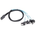 thumbnail image 1 of 12Gbps, Durable, High-Speed Data Transfer with Stable Performance 36-Pin Mini SAS to 4 SATA Cable, 1 of 8