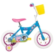 Huffy 12 Peppa Pig Kids Bike, Fits Riders 37-42, Blue, Youth, Girls