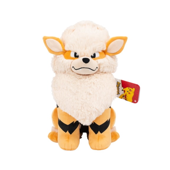 Pokemon Arcanine Plush - 12-Inch Soft Plush with Authentic Details