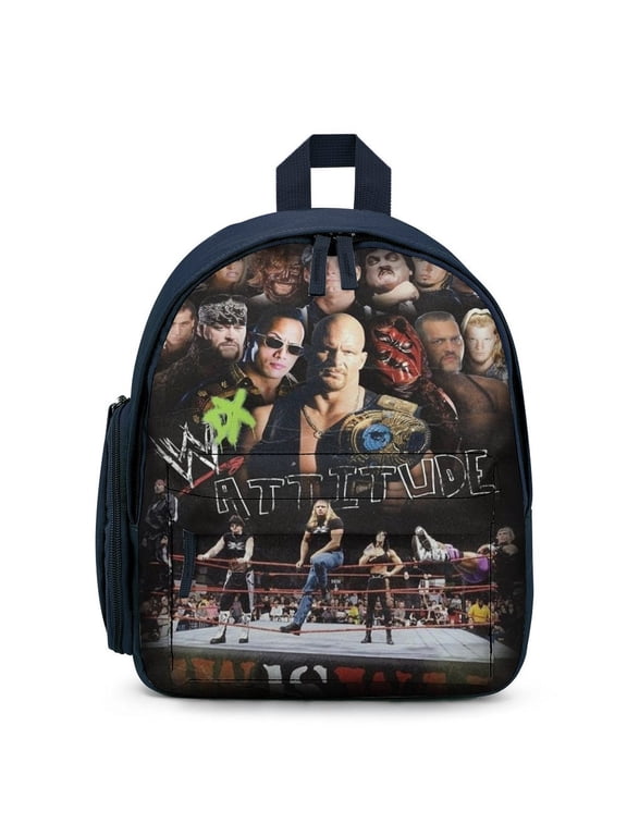 12IN Wrestling Backpacks Mini Travel W--W,EsBag Schoolbag Bookbag Daypack Outdoor
