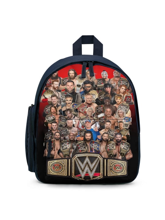 12IN Wrestling Backpacks Mini Travel W--W,EsBag Schoolbag Bookbag Daypack Outdoor