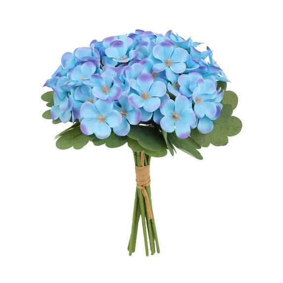 12In Artificial Hydrangea Flower Large Natural Lifelike Silk Hydrangea Flower for Home Party Decor Outdoor Wedding Table Centerpieces Decoration