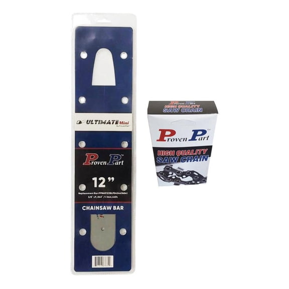 12In Bar and 1 Chain 3/8LP .043 44DL For Stihl MS 211 C, MS 211 C-BE, MS 220