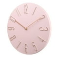 thumbnail image 1 of 12In Minimalist Analog Quartz Wall Clock Large Number Wall Clock Home Decoration, 1 of 5