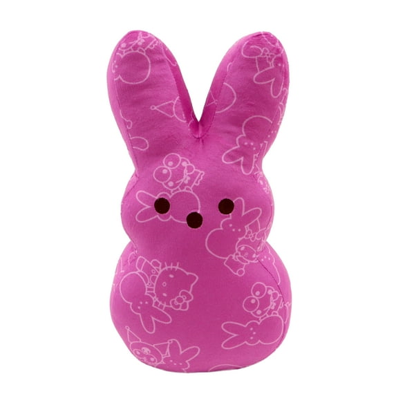 12In Pink PeepsX Hello Kitty and Friends Plush for Adult and Child, Easter, Peeps, Sanrio