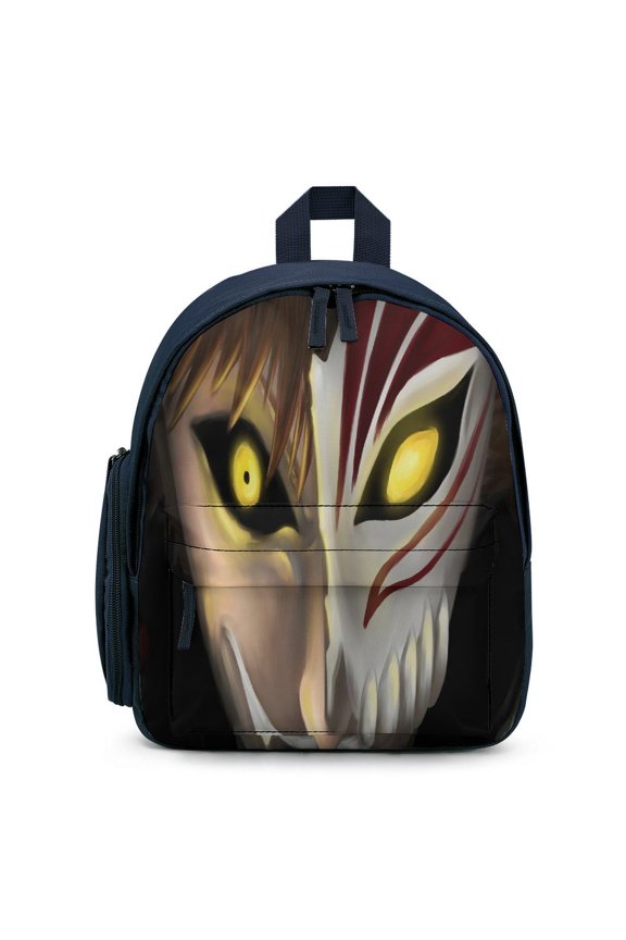 12In Small Blea-ch Backpack with Pocket Travel Bag Fashion Bookbag Casual Daypack