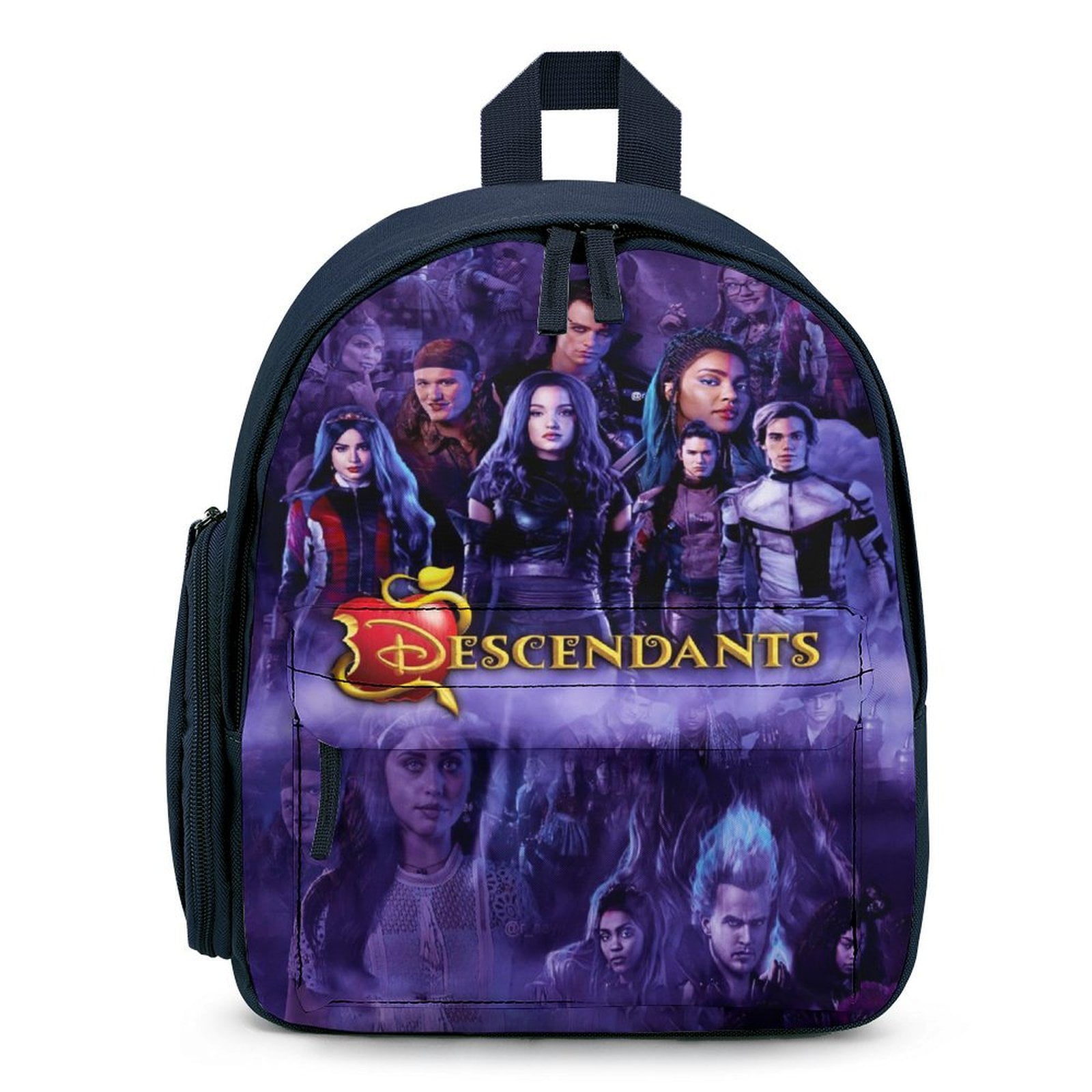 12In Small Descend-ant Backpack with Pocket Travel Bag Fashion Bookbag ...