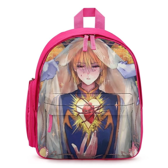 12In Small Hunter X Hunte Backpack with Pocket Travel Bag Fashion Bookbag Casual Daypack