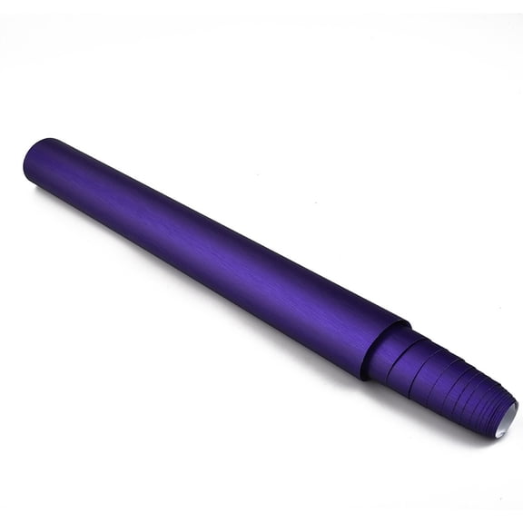 12In X 60In Car Satin Matte Metal Metallic Purple Vinyl Wrap Sticker Film Decal Fangkenuo